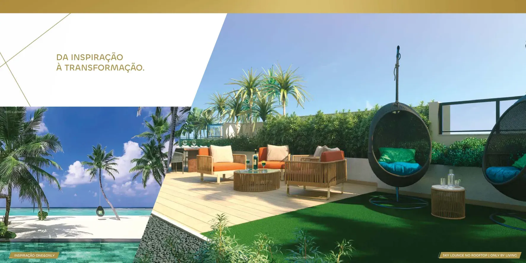 Sky Lounge no rooftop do Only by Living