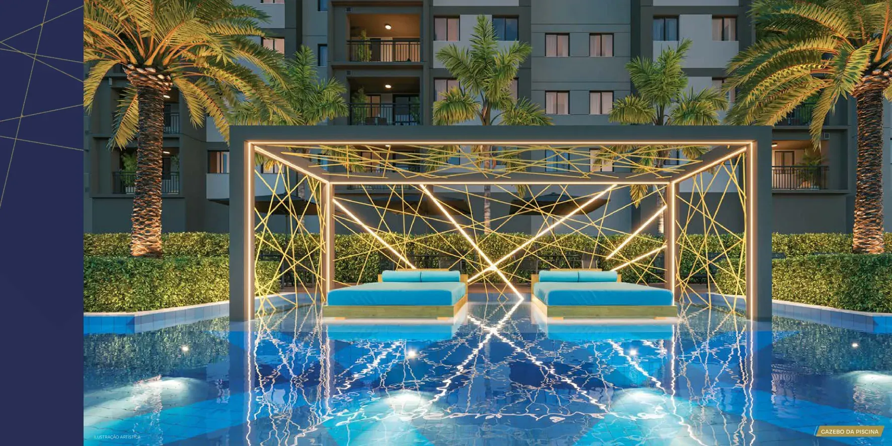 Gazebo da piscina do Only by Living