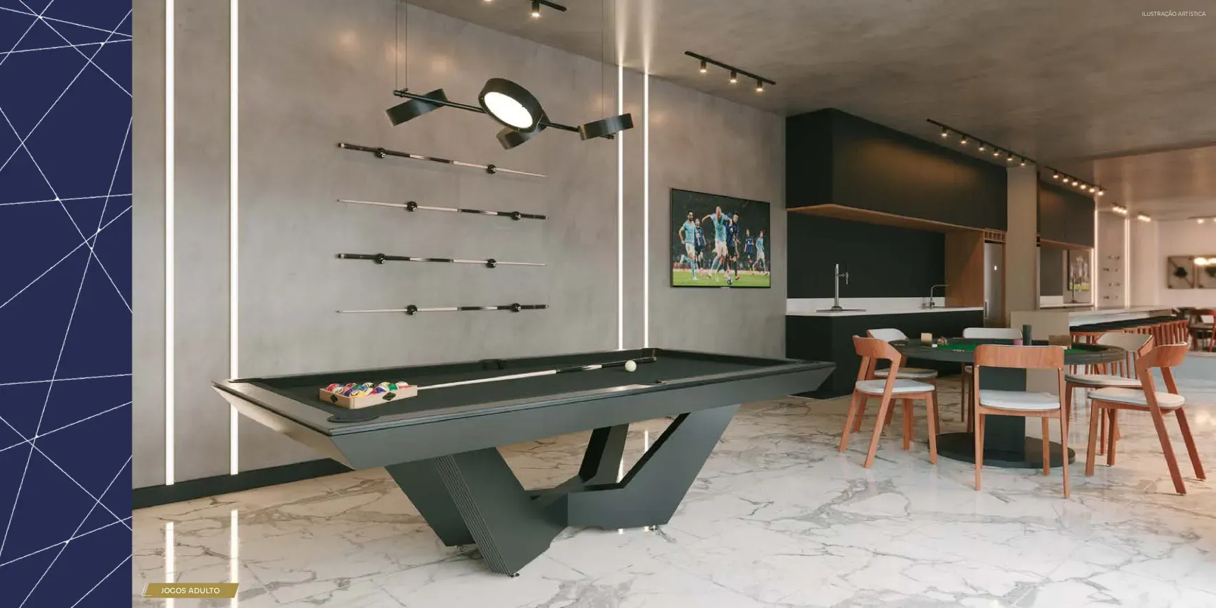 Sala de jogos adulto do Only by Living